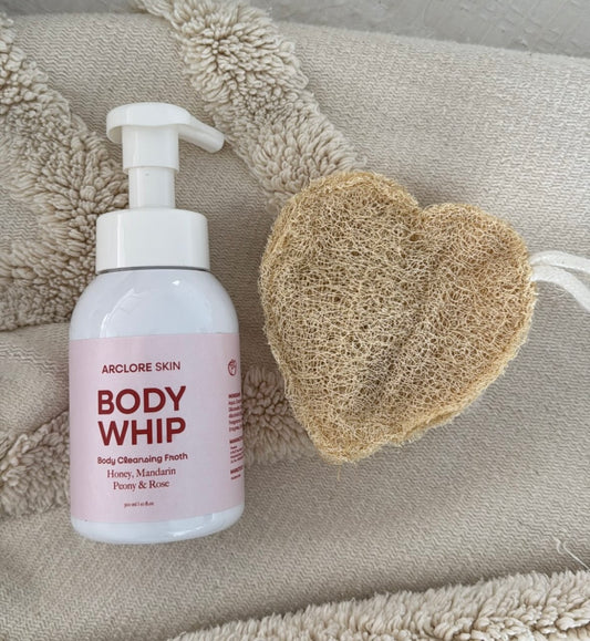 Heart Shaped Loofah - set of 2